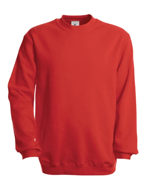B&C BE INSPIRED - Unisex Set In Sweat - Red