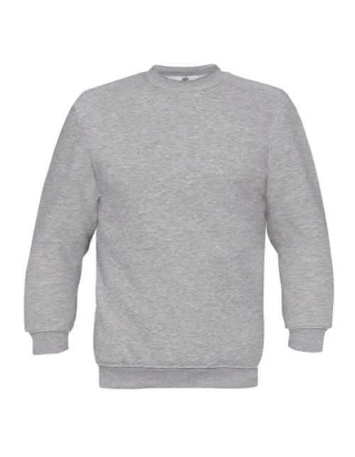 B&C BE INSPIRED - Unisex Set In Sweat - Heather Grey
