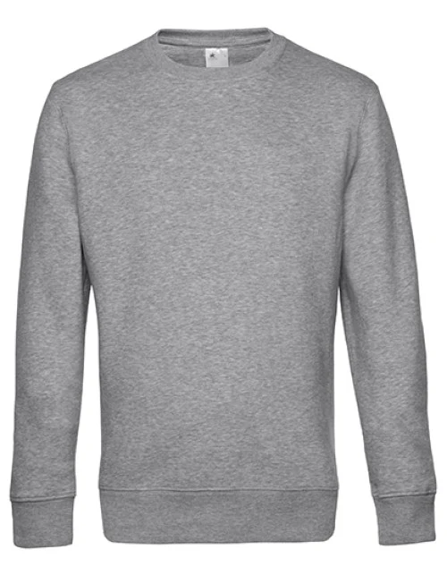 B&C BE INSPIRED - KING Crew Neck Sweat_° - Heather Grey