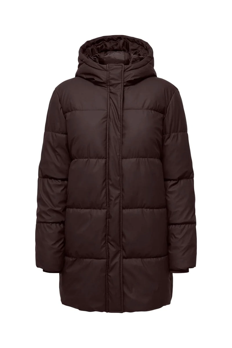 JDY - Jdykamma Water Puffer Sij - 5000087 Chocolate Torte