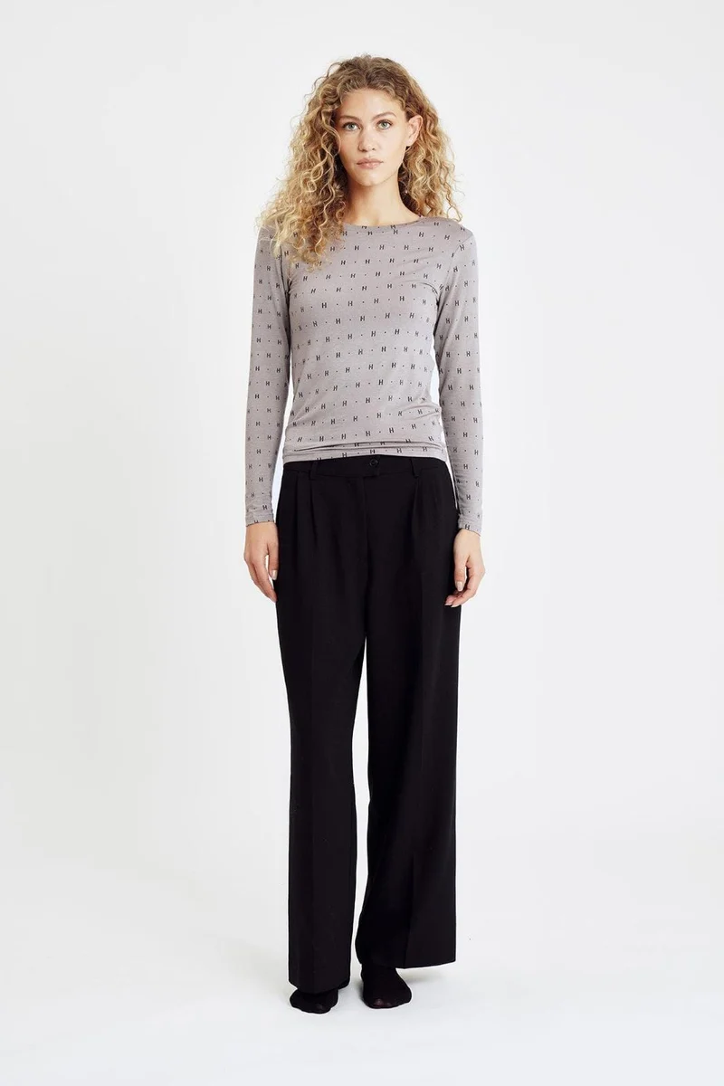 Hype The Detail - Htd Tee L/S Cashmere-Blend 650-14 - 4 - Sand