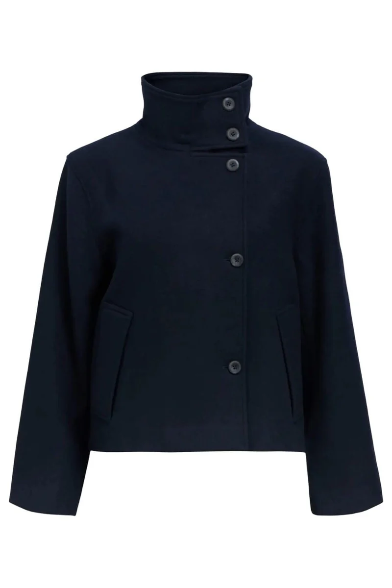Object - Objriki Re Short Jacket - 4887609 Sky Captain