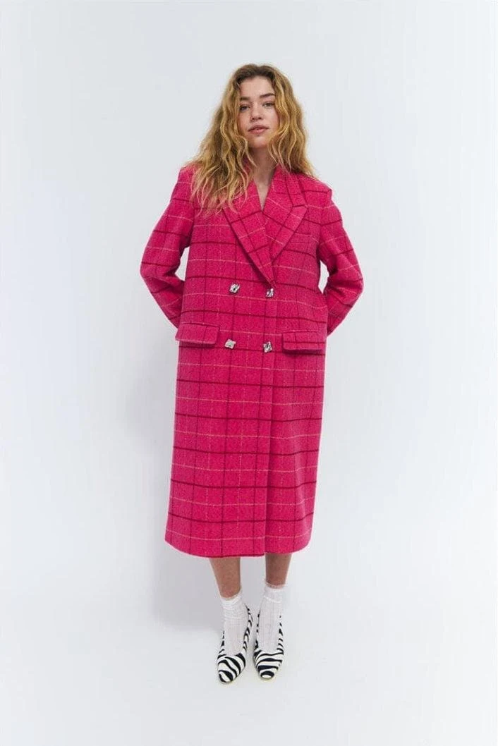 Cras - Sloane Coat C784 - Pink Queen