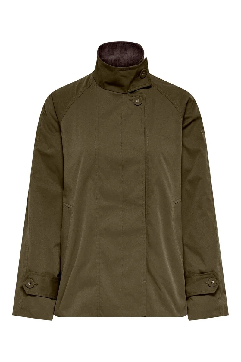 Only - Onlorchid Cord Jacket Cc - 5100623 Dark Olive Chocolate Torte