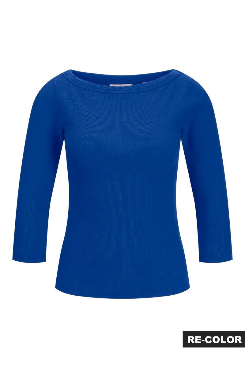 Jjxx - Jxfifi Str 3/4 Boatneck Top - 5244775 Surf The Web