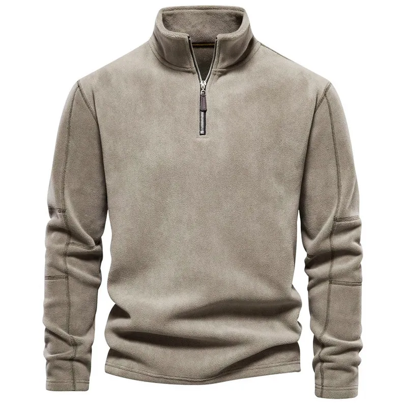 Fabricio | Stijlvolle fleece trui