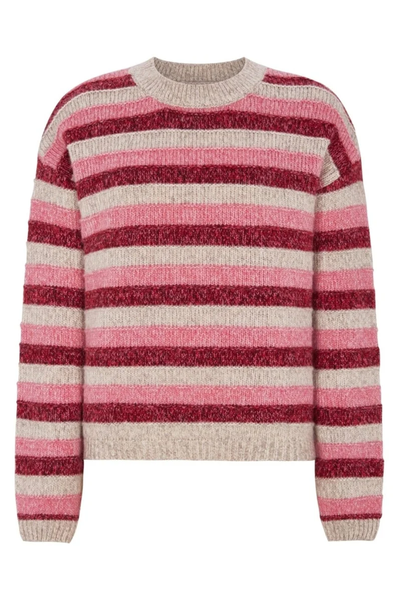 Lollys Laundry - Maciell Knit Jumper Ls 26413-5024 - 51 - Pink