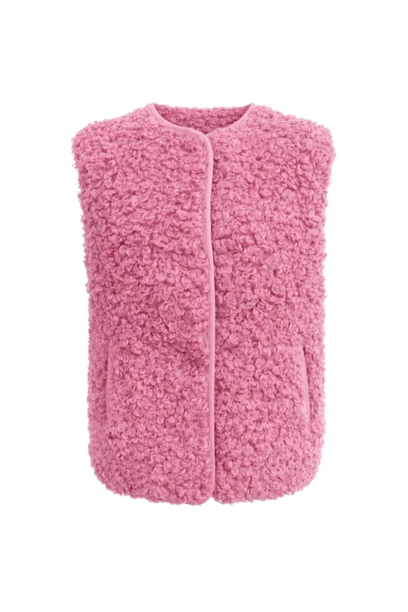 Lollys Laundry - Vadall Vest Sl 26468-7005 - 51 - Pink