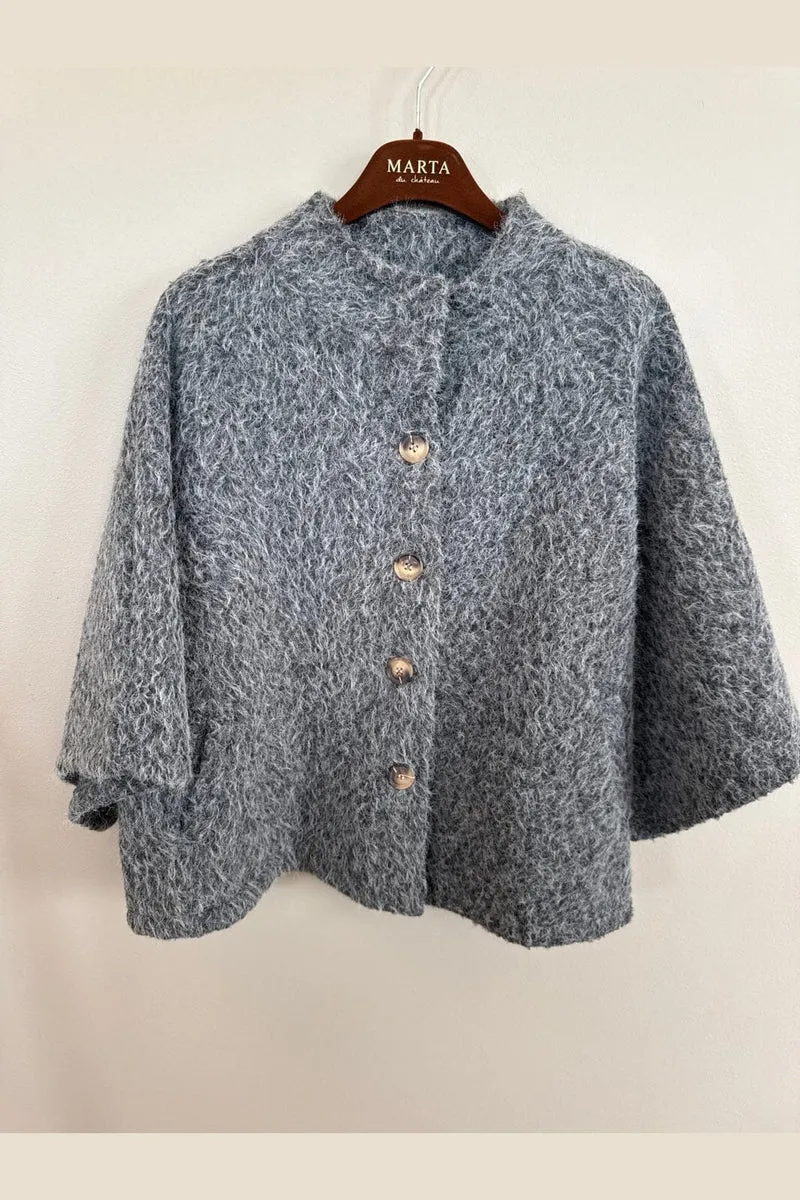 Marta Du Chateau - Mdcriviera Jacket 248370w - Grigio Scuro