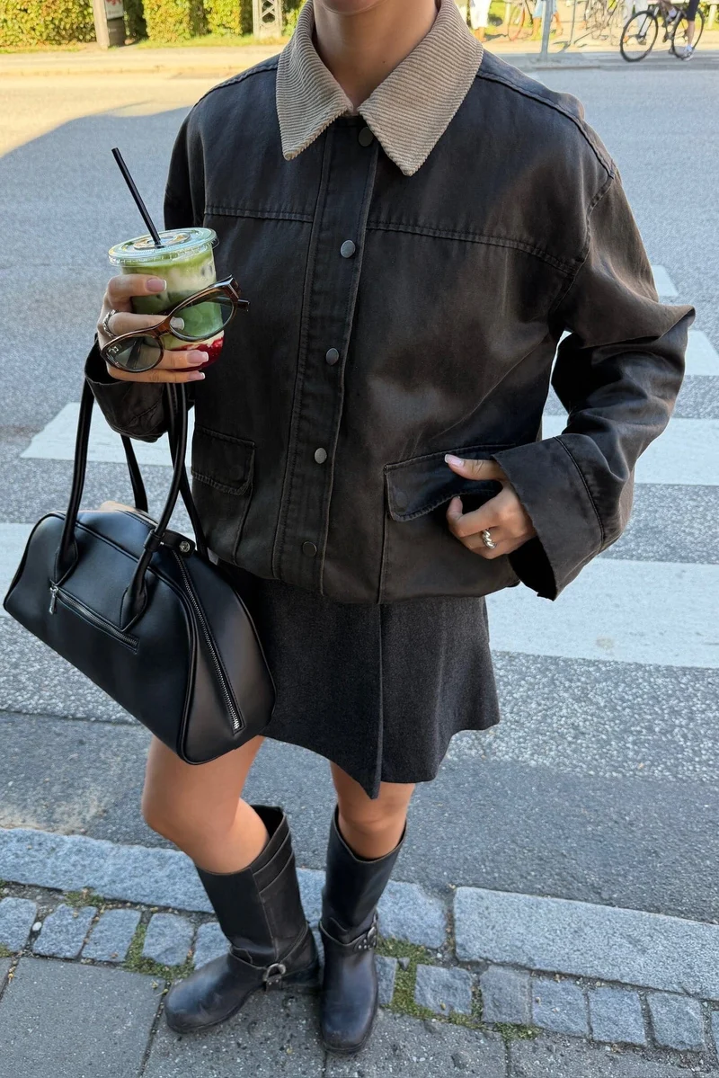 Noella - N-Mahina Jacket 16190001 - 190 - Dark Grey