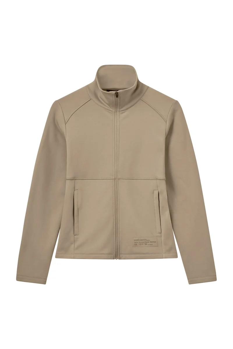 H2O - Birkholm Essential Midlayer Woman Full Zip 101070 - 1034 - Warm Grey