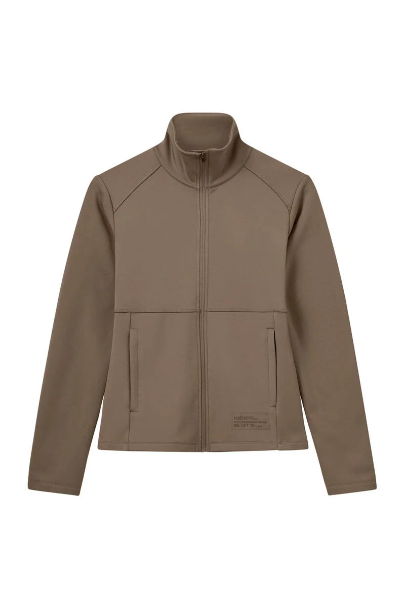 H2O - Birkholm Essential Midlayer Woman Full Zip 101070 - 3553 - Dusty Oak