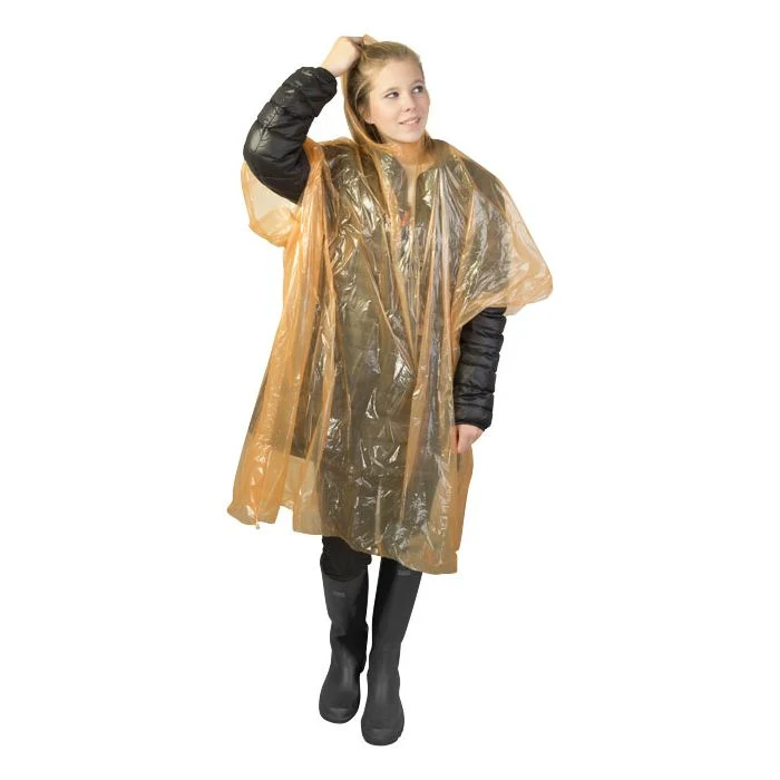 L-Merch - Oxford Poncho - Orange