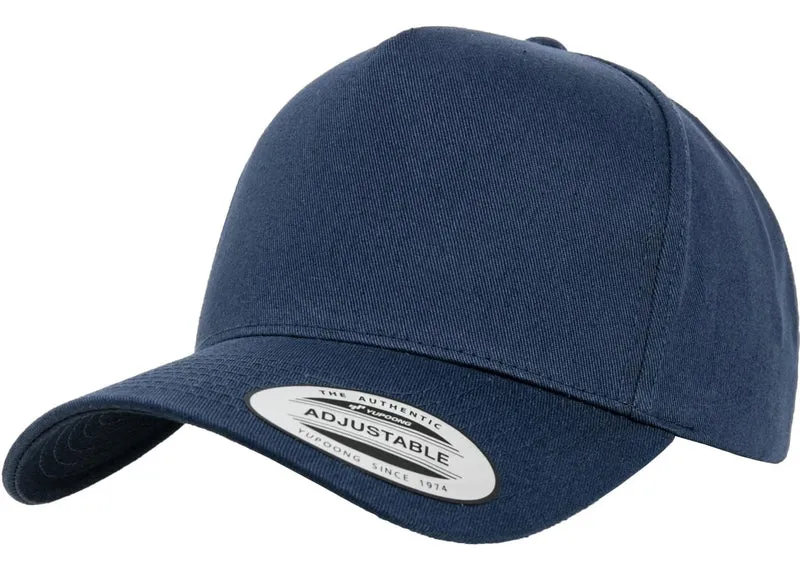 FLEXFIT - 5 Panel Curved Classic Pet - Navy