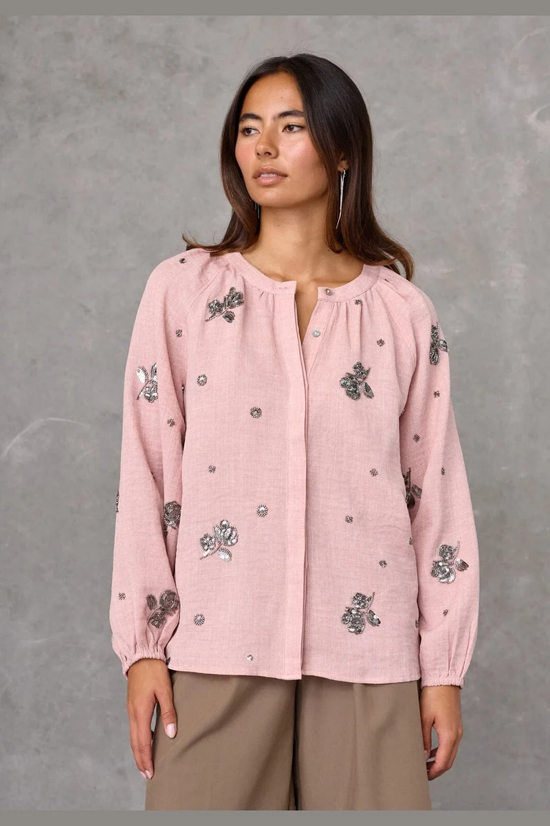 Love & Divine - Love1642 20281 - 513 - Mauve Sequins