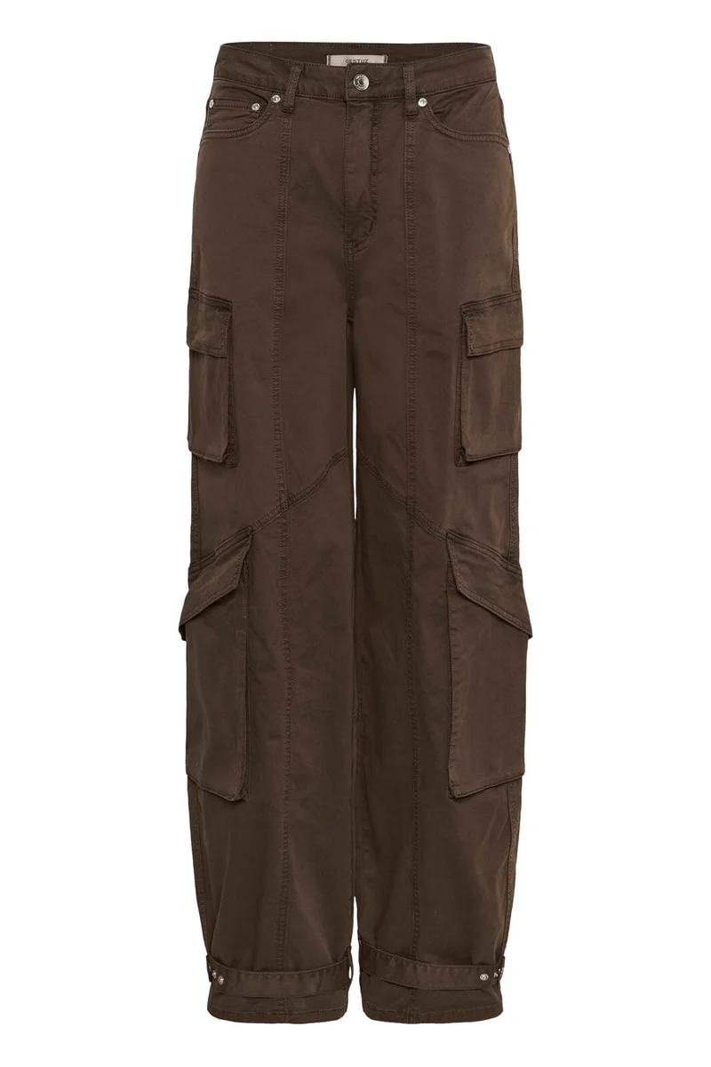 Gestuz - Gzcargi Pants 10911539 - 190814 - Slate Black