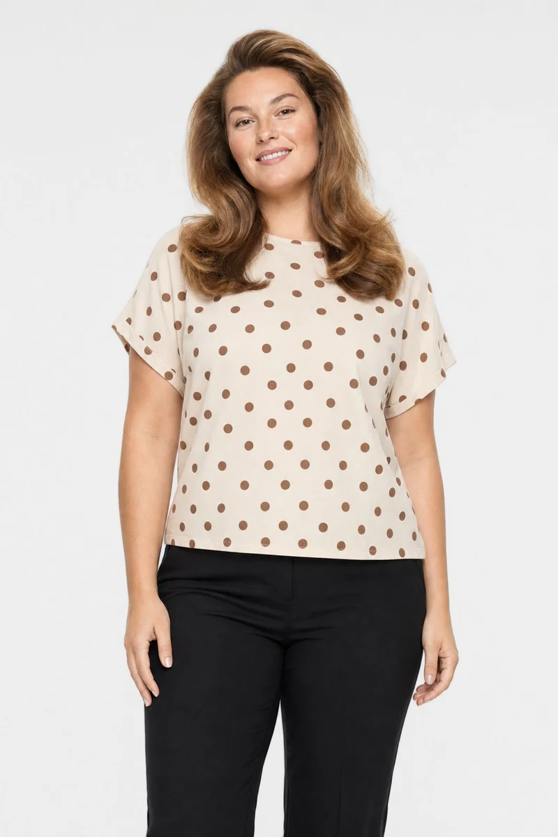 A-Bee - Delara Blouse - Beige