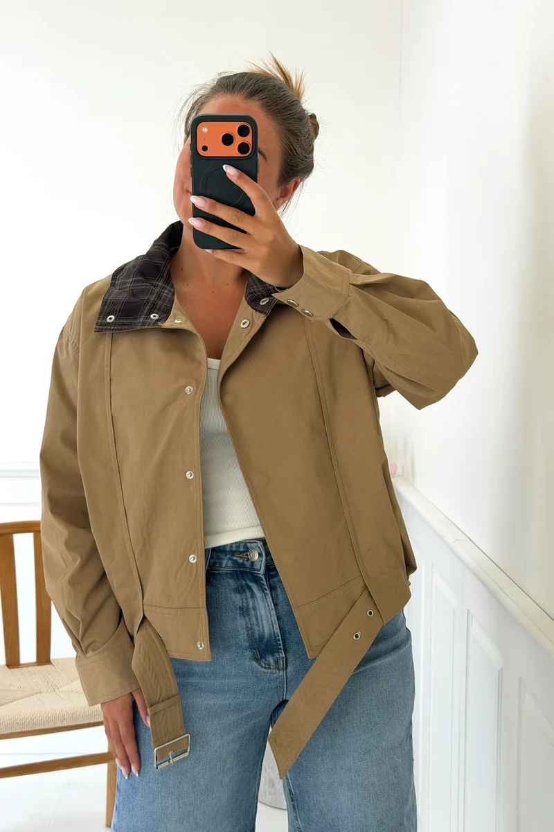 A-Bee - Zuleika Jacket - Camel