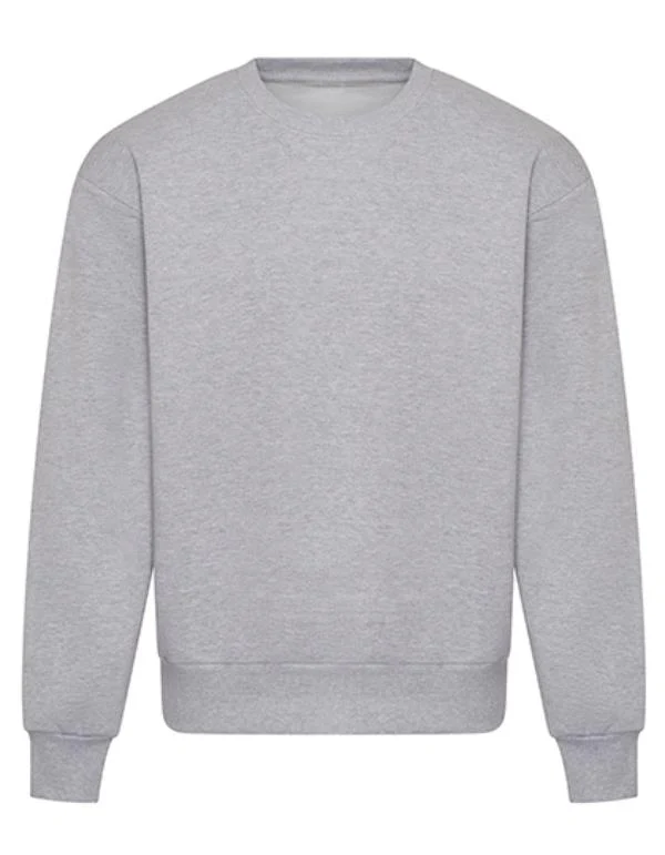Just Hoods - Signature Heavyweight Sweater - Heather Grey