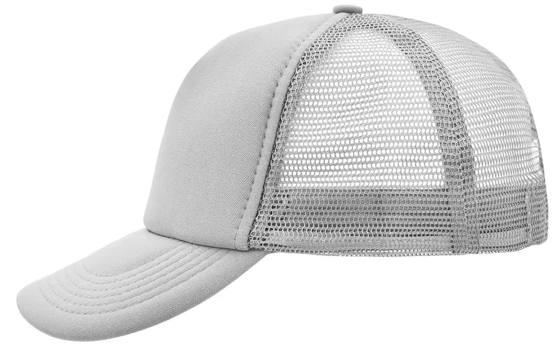 Daiber - 5-Panel Polyester Mesh Pet - Dark Grey