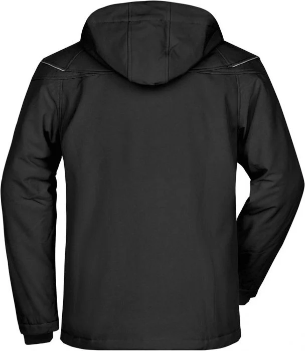 James & Nicholson - Winter Softshell Dames Jas - Black