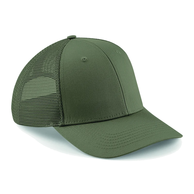 Daiber - 5-Panel Polyester Mesh Pet - Dark Green