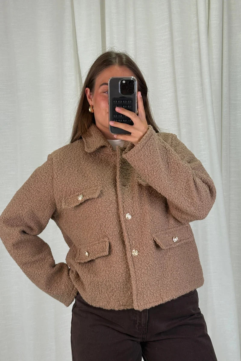 A-bee - Jasmin Jacket - Camel