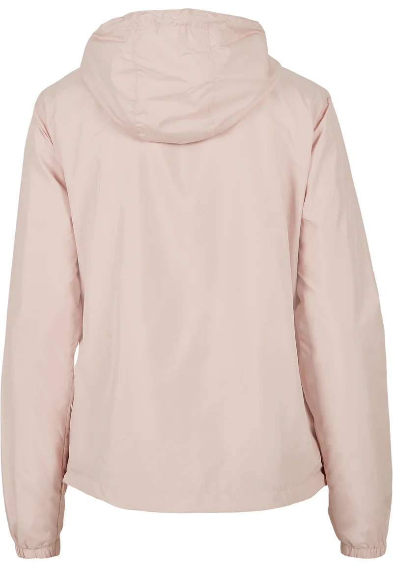 Build Your Brand - Pull Over Dames Jas - Light Pink