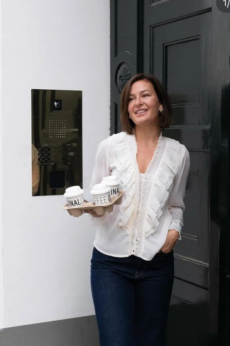 Neo Noir - Ivey Blouse 166659 - 122 - Creme