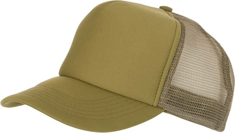 Daiber - 5-Panel Polyester Mesh Pet - Olive