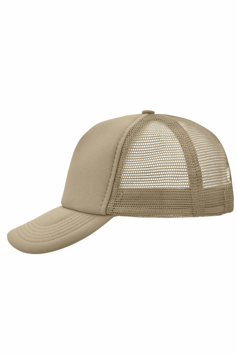 Daiber - 5-Panel Polyester Mesh Pet - Khaki