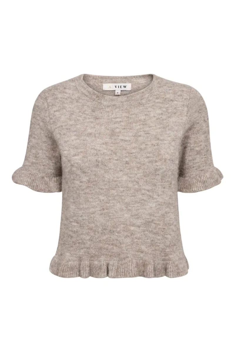 A-View - Landy Knit Blouse AV8227 - 004 - Sand