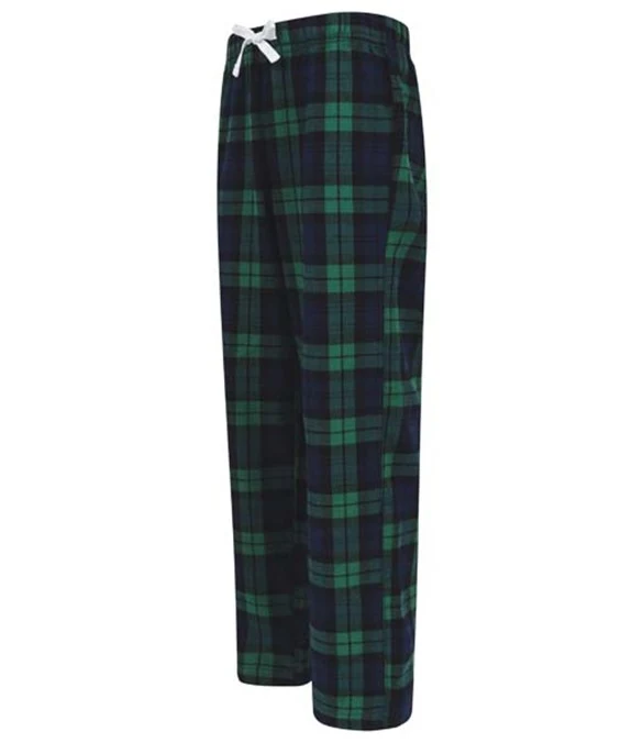 SF Men - Tartan Lounge Broek - Navy-Green Check