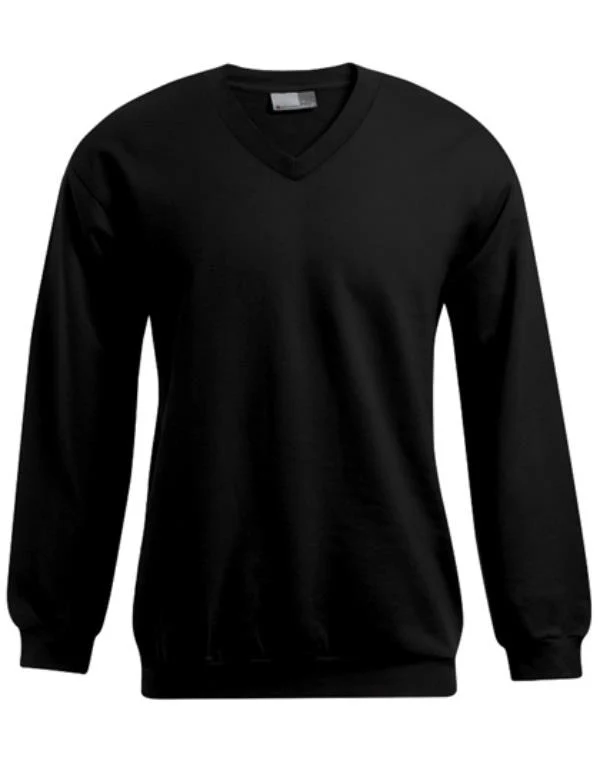 Promodoro - V-Neck Sweater - Black