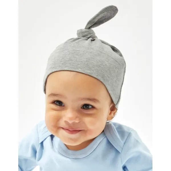 Babybugz - Baby One Knot Muts - Heather Grey Melange