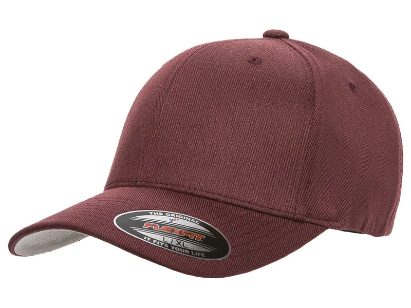 FLEXFIT - 5 Panel Curved Classic Pet - Burgundy