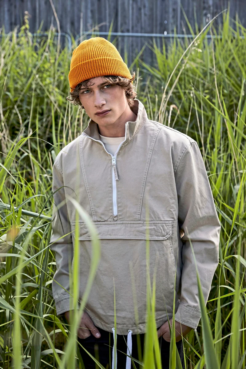 Beechfield - Engineered Geribbelde Muts - Orange