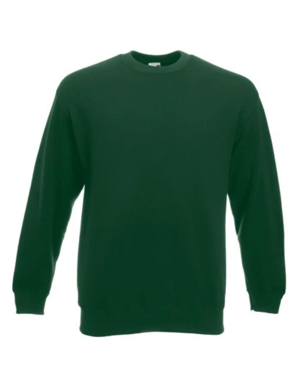 Fruit of the Loom - Classic Set-in Sweater - Bottle Green