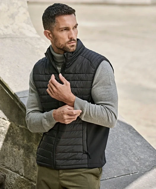 Tee Jays - Crossover Bodywarmer - Black/Black