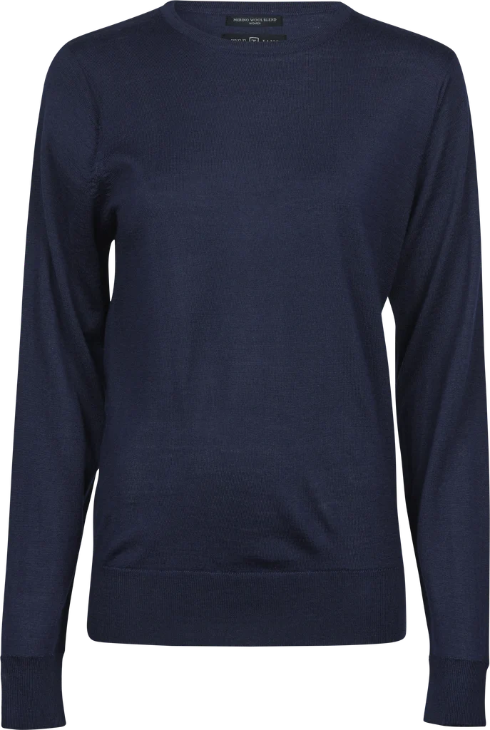 Tee Jays - Dames Crew Neck Pullover Sweater - Navy