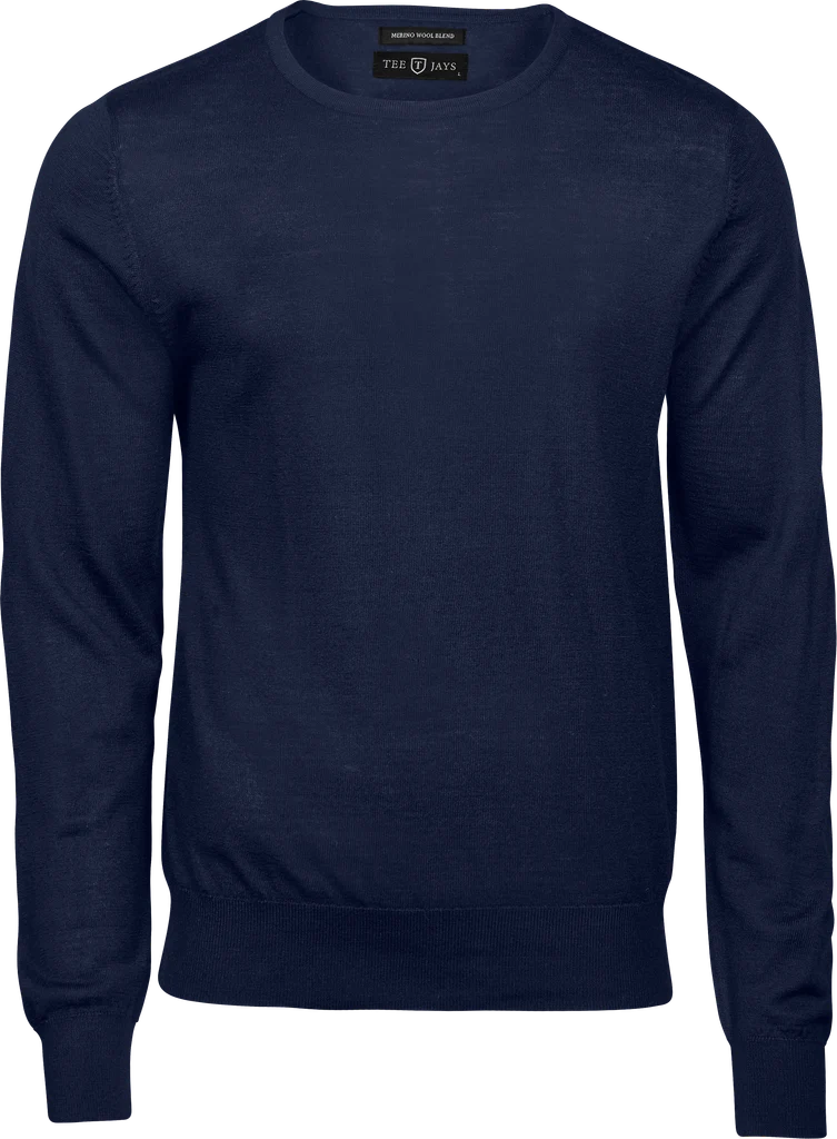 Tee Jays - Crew Neck Pullover Sweater - Navy