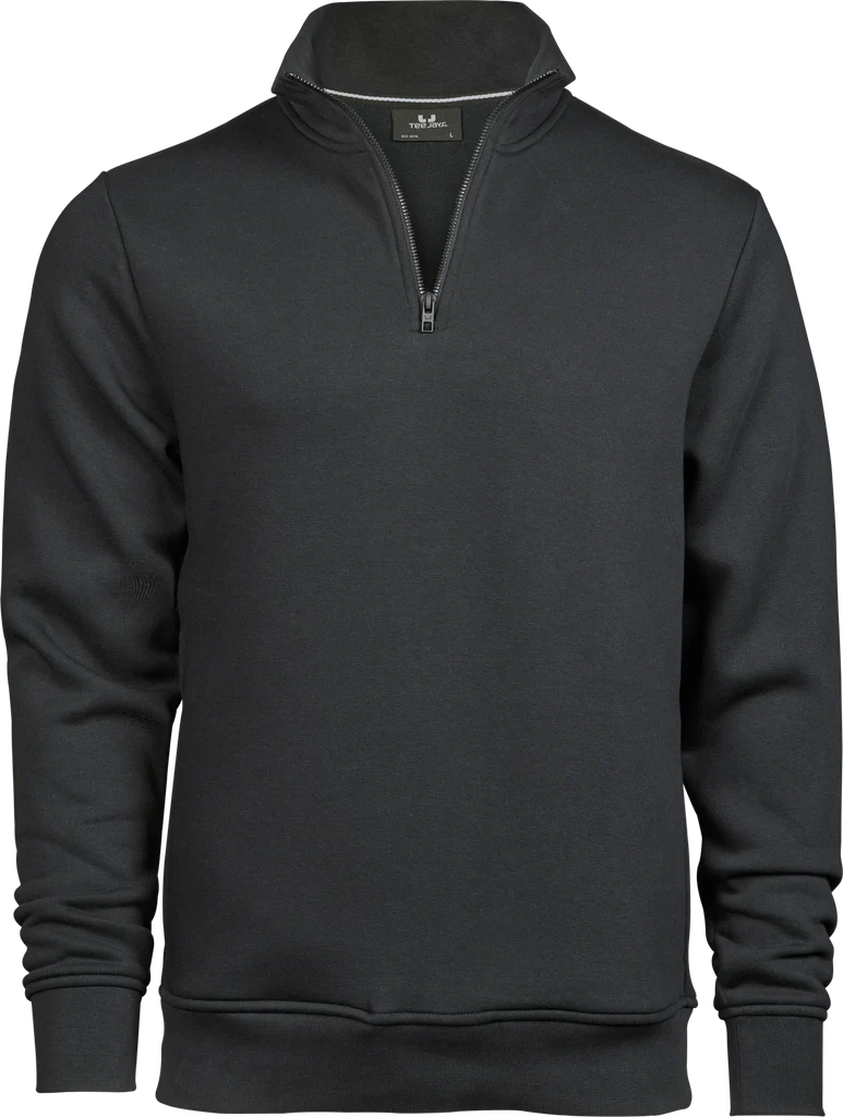 Tee Jays - Half Zip Sweatshirt trui - Dark Grey (Solid)