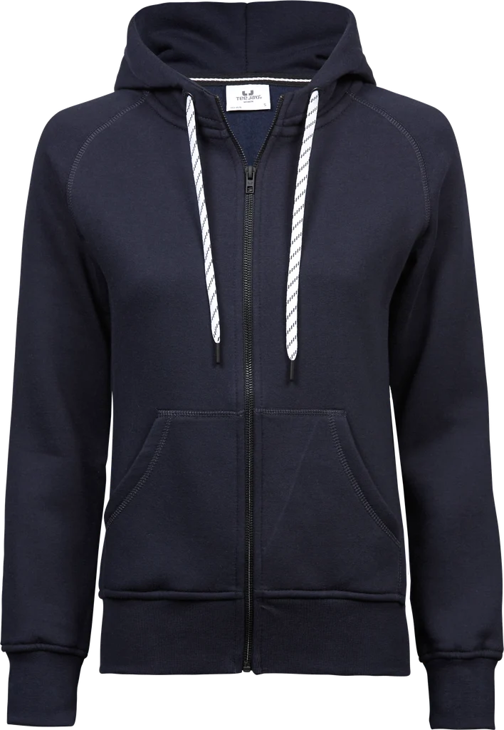Tee Jays - Dames Fashion Hoodie met rits - Navy