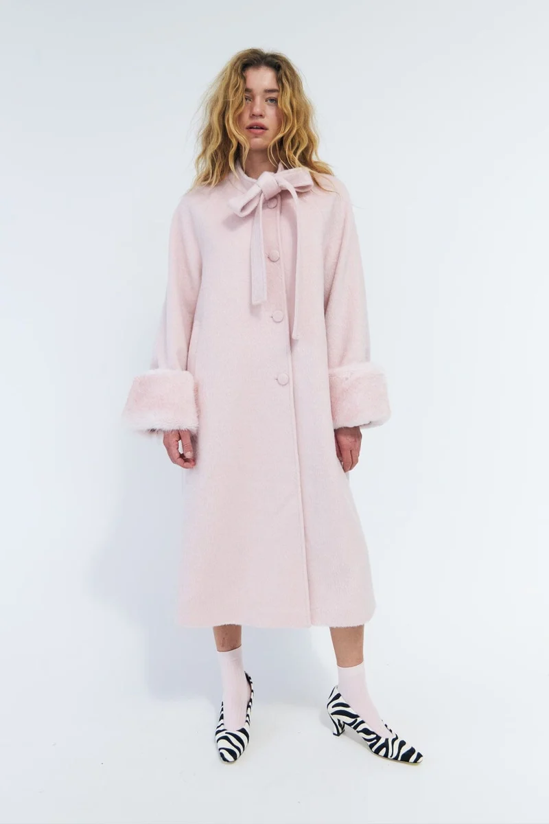 Cras - Merla Coat C771 - 4052 - Light Pink
