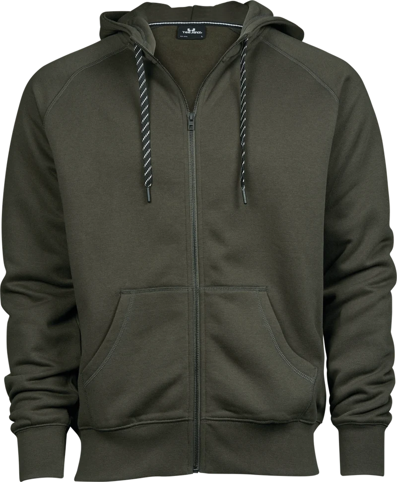 Tee Jays - Fashion Hoodie met rits - Deep Green