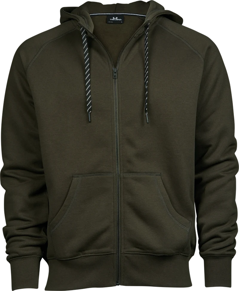 Tee Jays - Fashion Hoodie met rits - Dark Olive