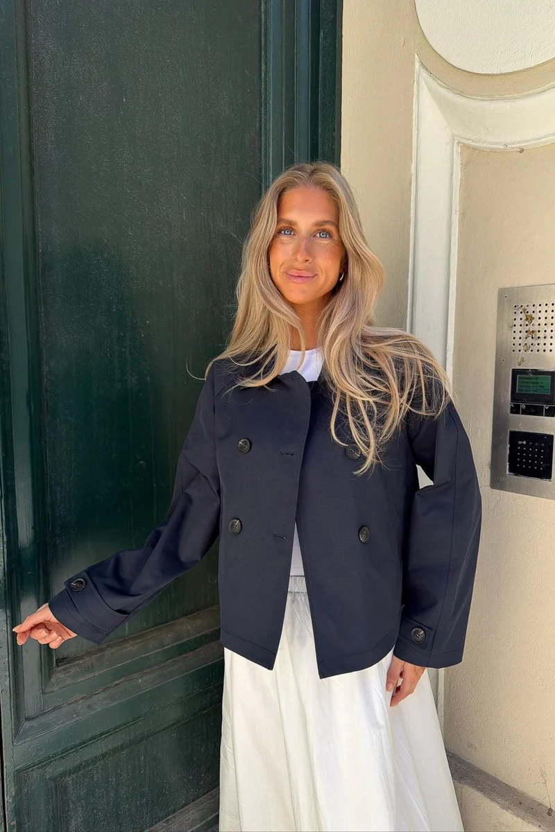 BYIC - Lunaic Trenchcoat A2320 - Dark Blue