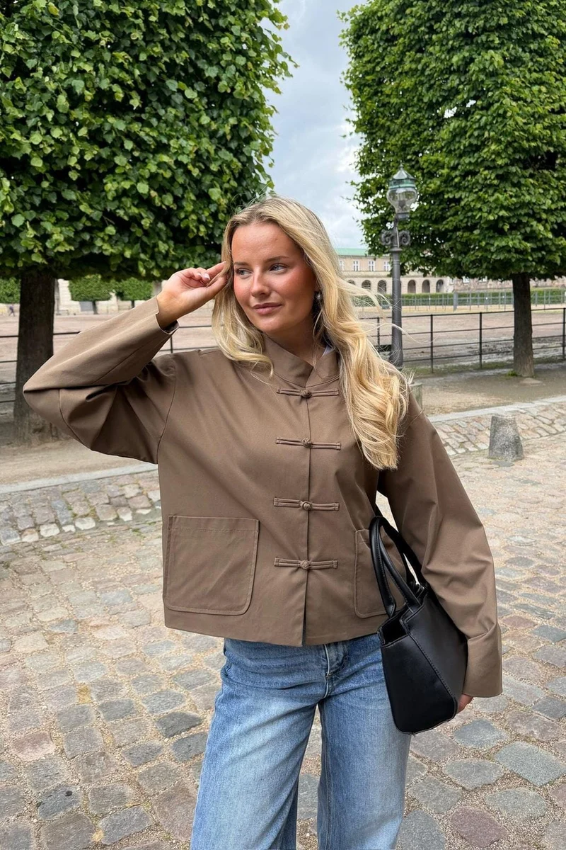 BYIC - Evaic Jacket A25247 - Dark Brown