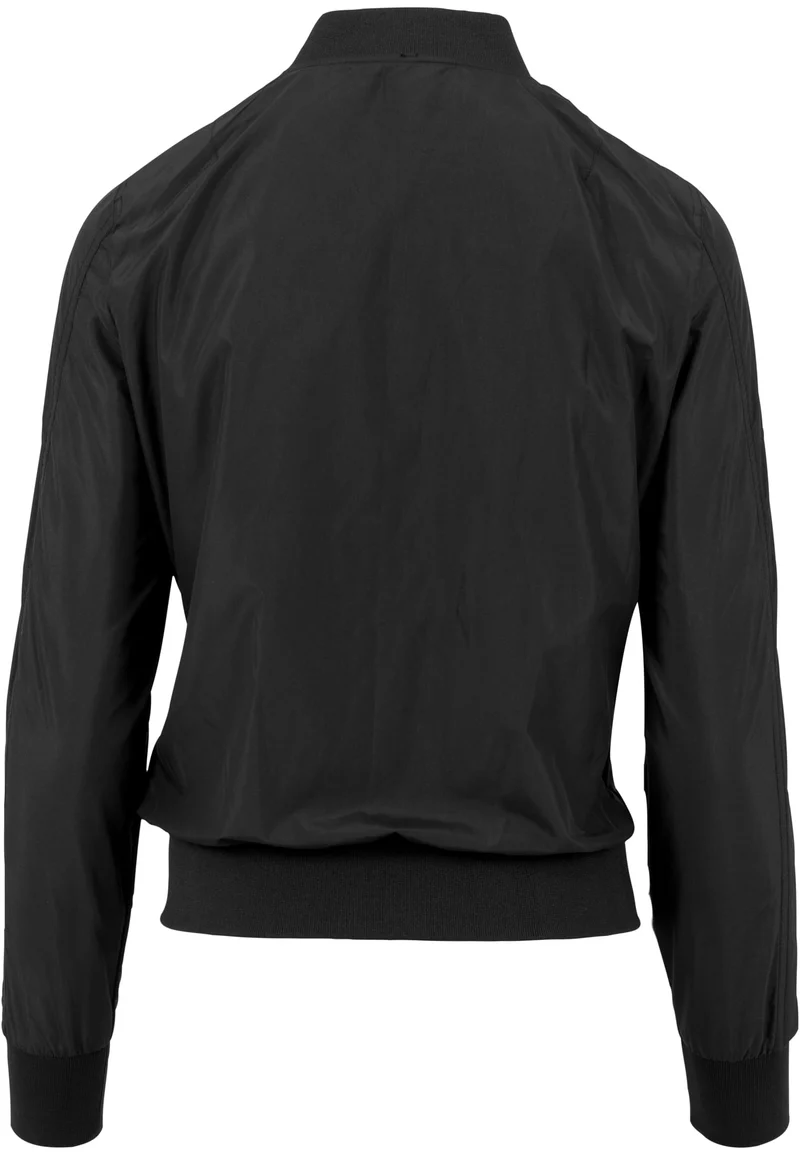 Build Your Brand - Bomber Dames Jas - Black