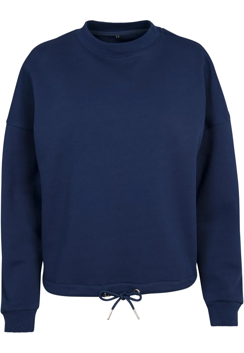 Build Your Brand - Oversized Dames Sweater - Light Navy